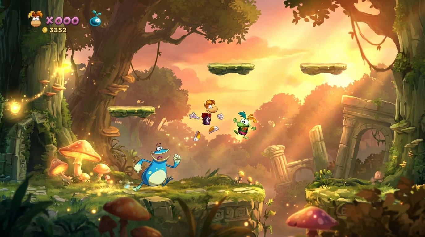 Rayman Legends game screenshot