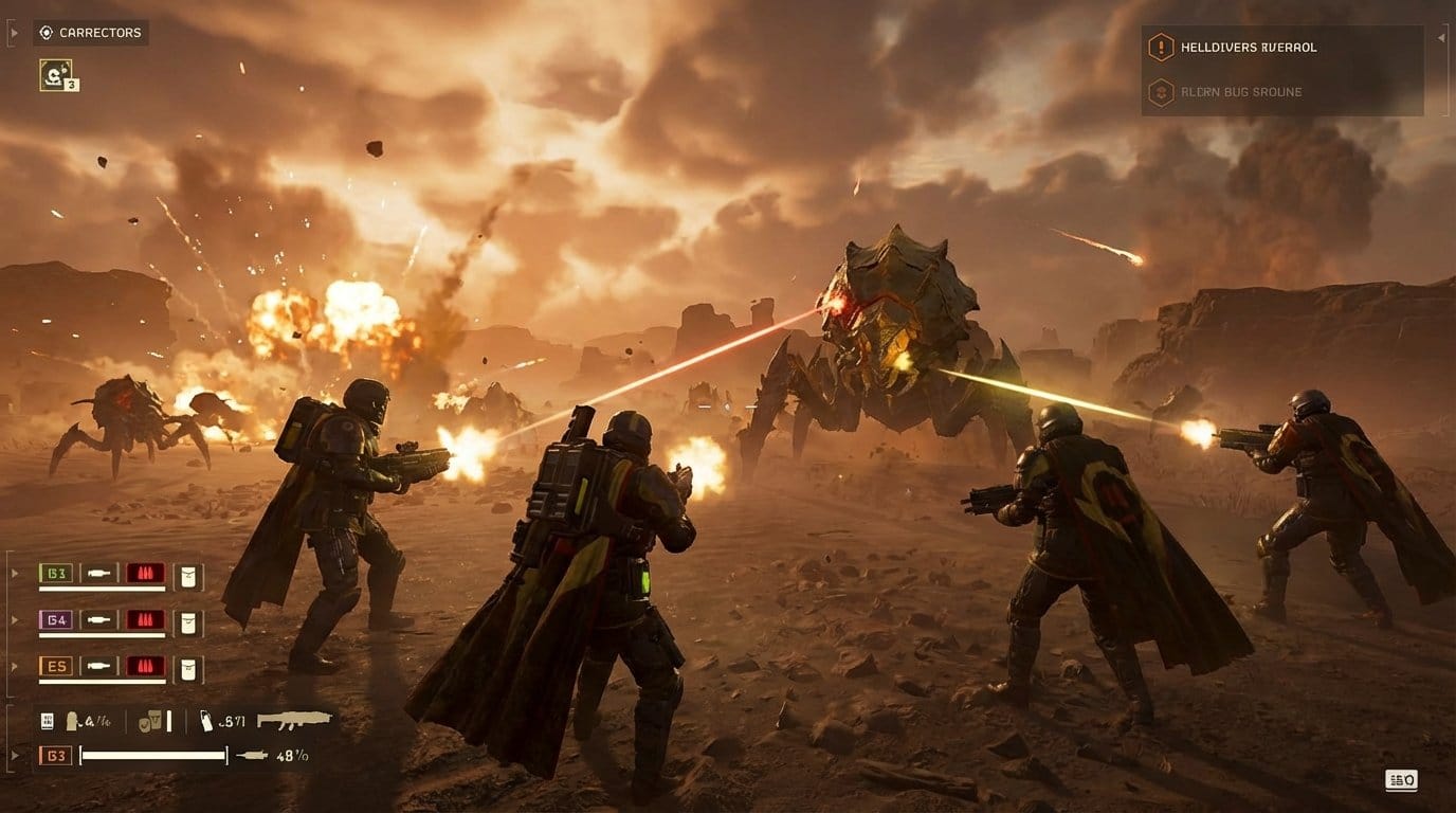 Helldivers II game screenshot