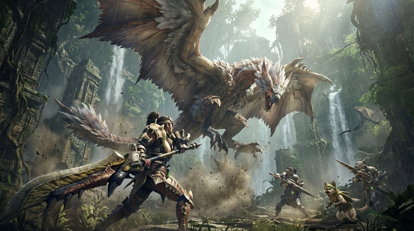 Monster Hunter Wilds game screenshot