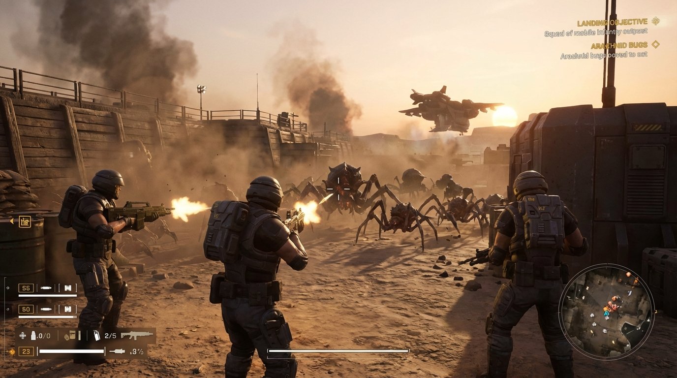 Starship Troopers: Extermination game screenshot