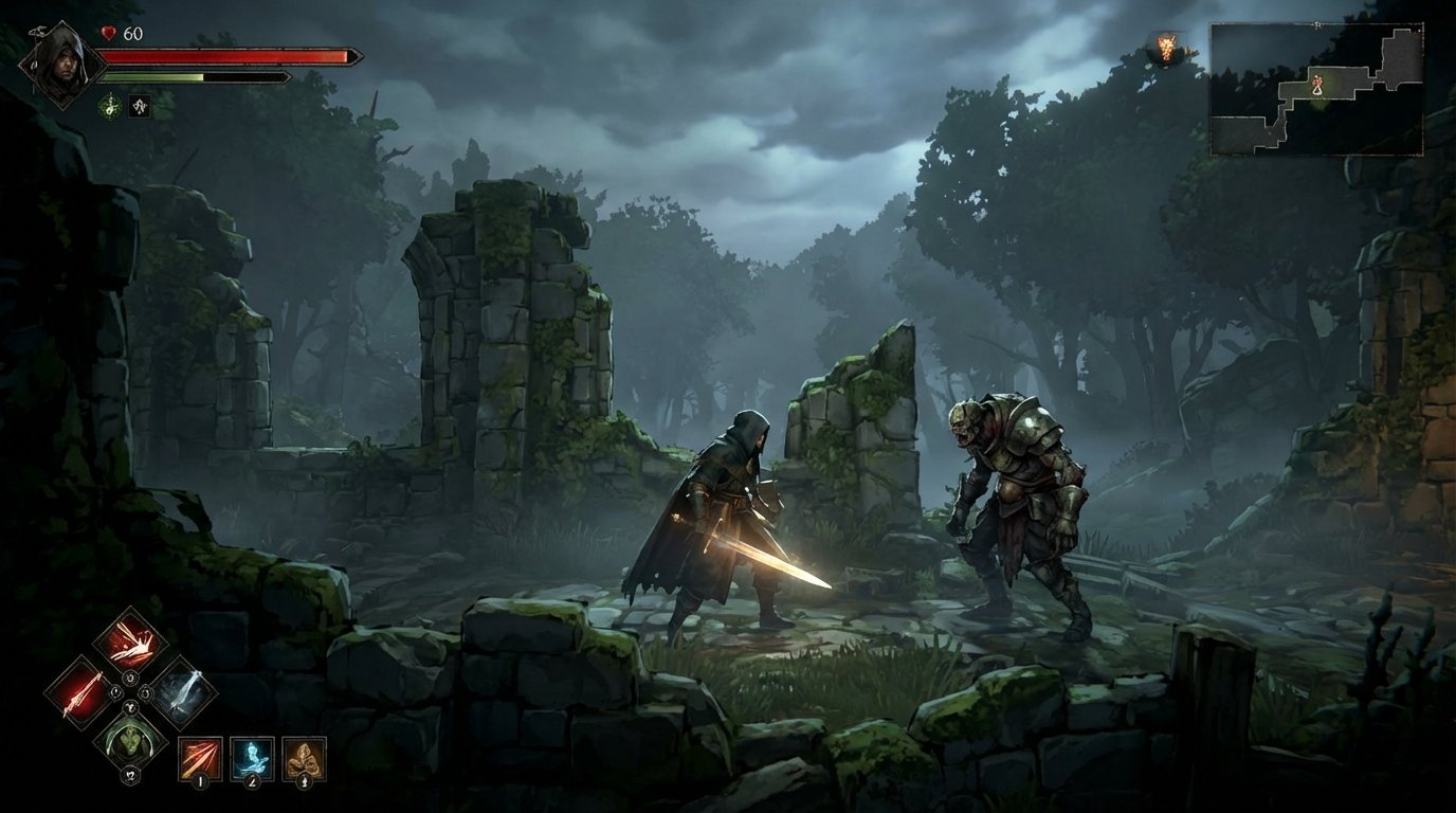 No Rest for the Wicked game screenshot