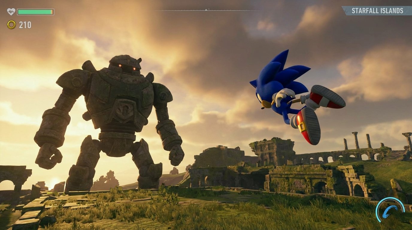 Sonic Frontiers game screenshot