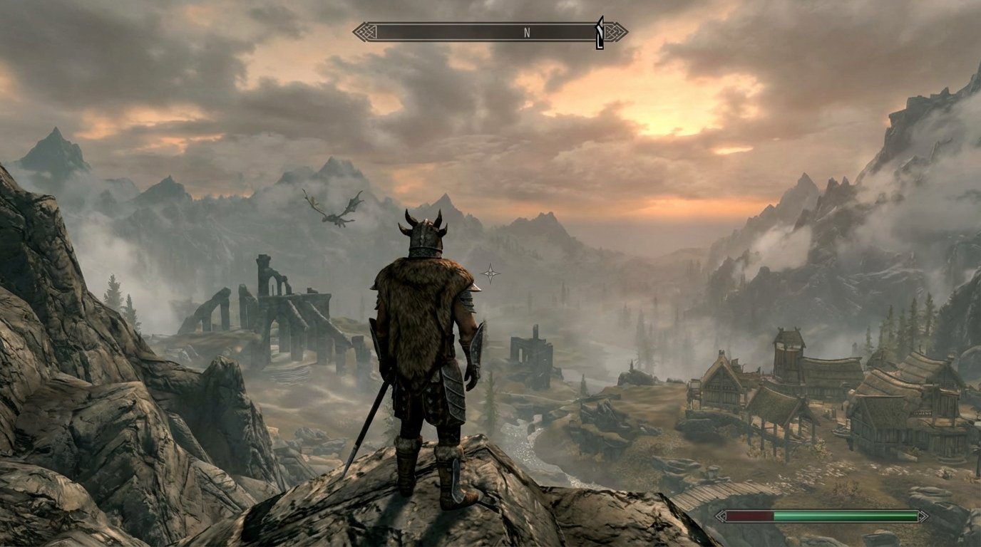 The Elder Scrolls V: Skyrim game screenshot