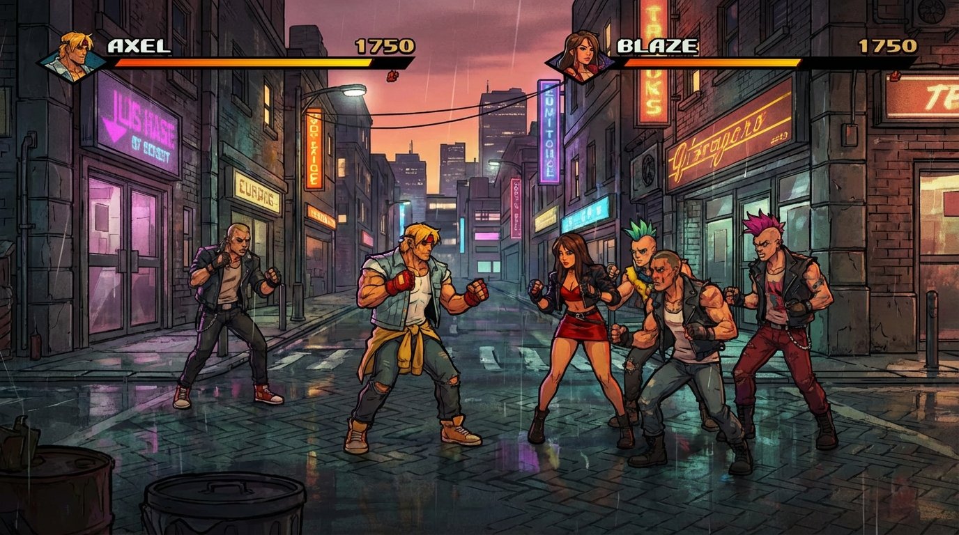 Streets of Rage 4 game screenshot