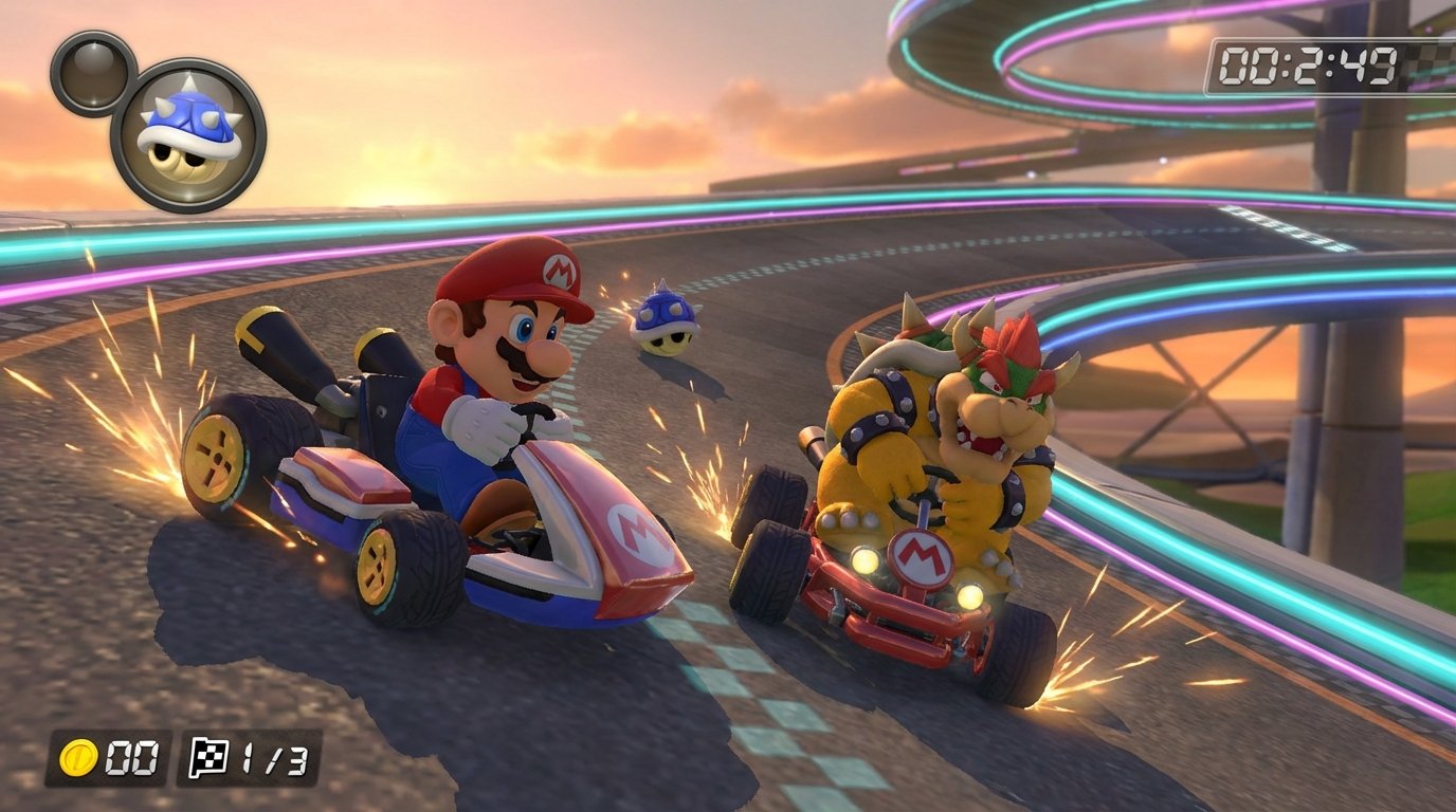 Mario Kart 8 Deluxe game screenshot