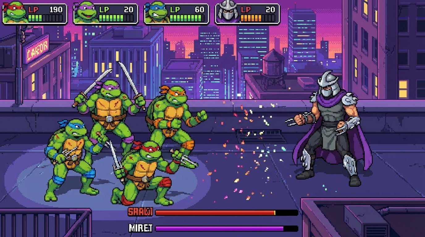 Teenage Mutant Ninja Turtles: Shredder’s Revenge game screenshot