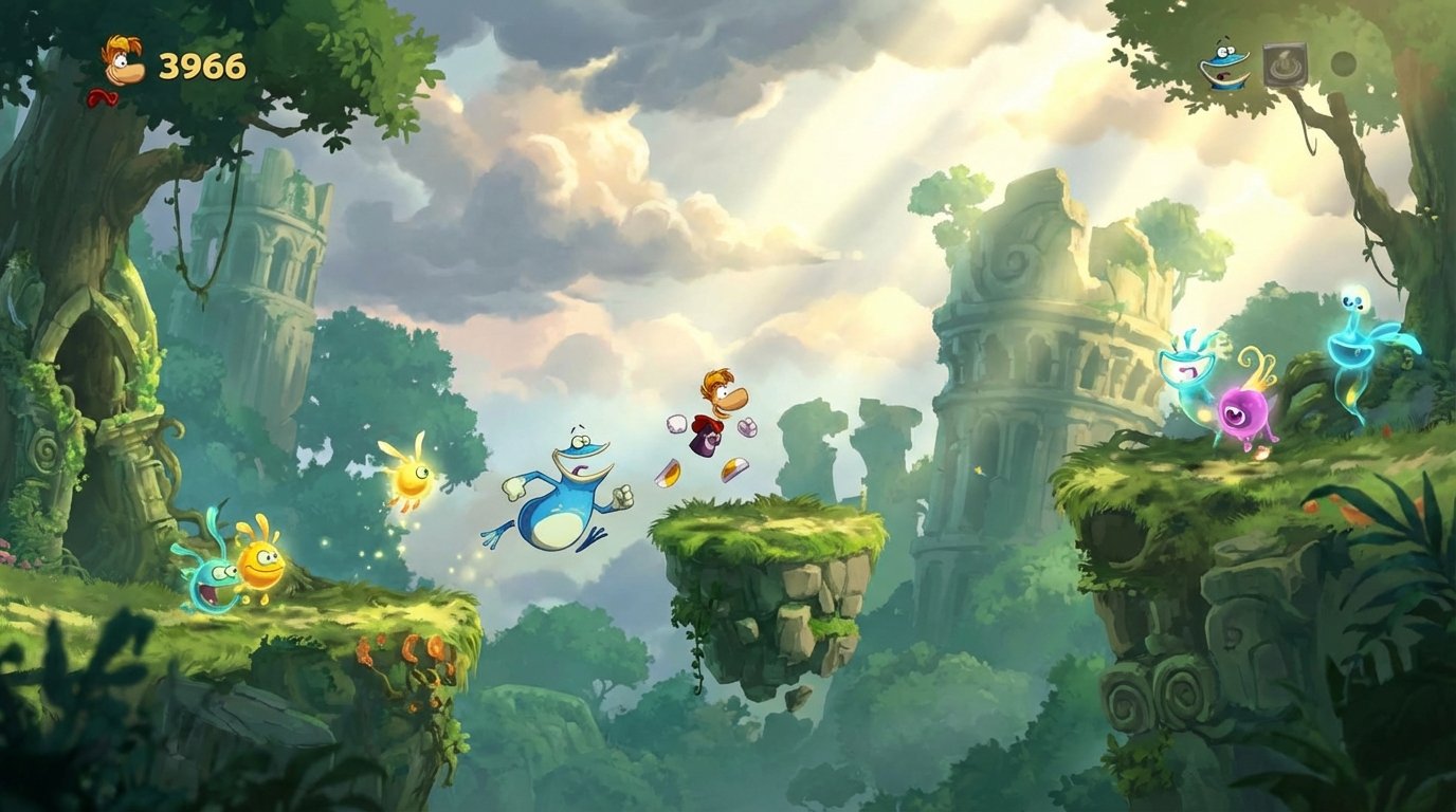 Rayman Legends game screenshot