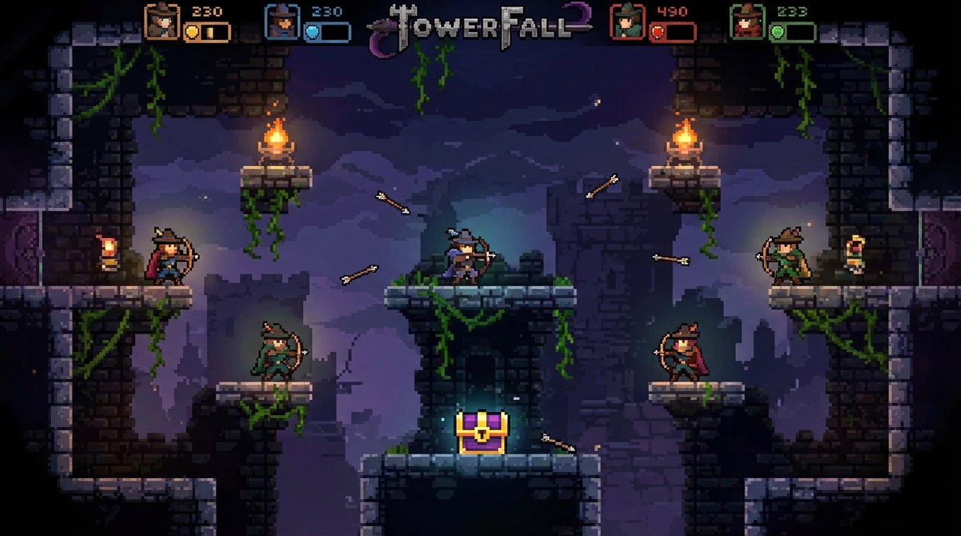 TowerFall Ascension game screenshot