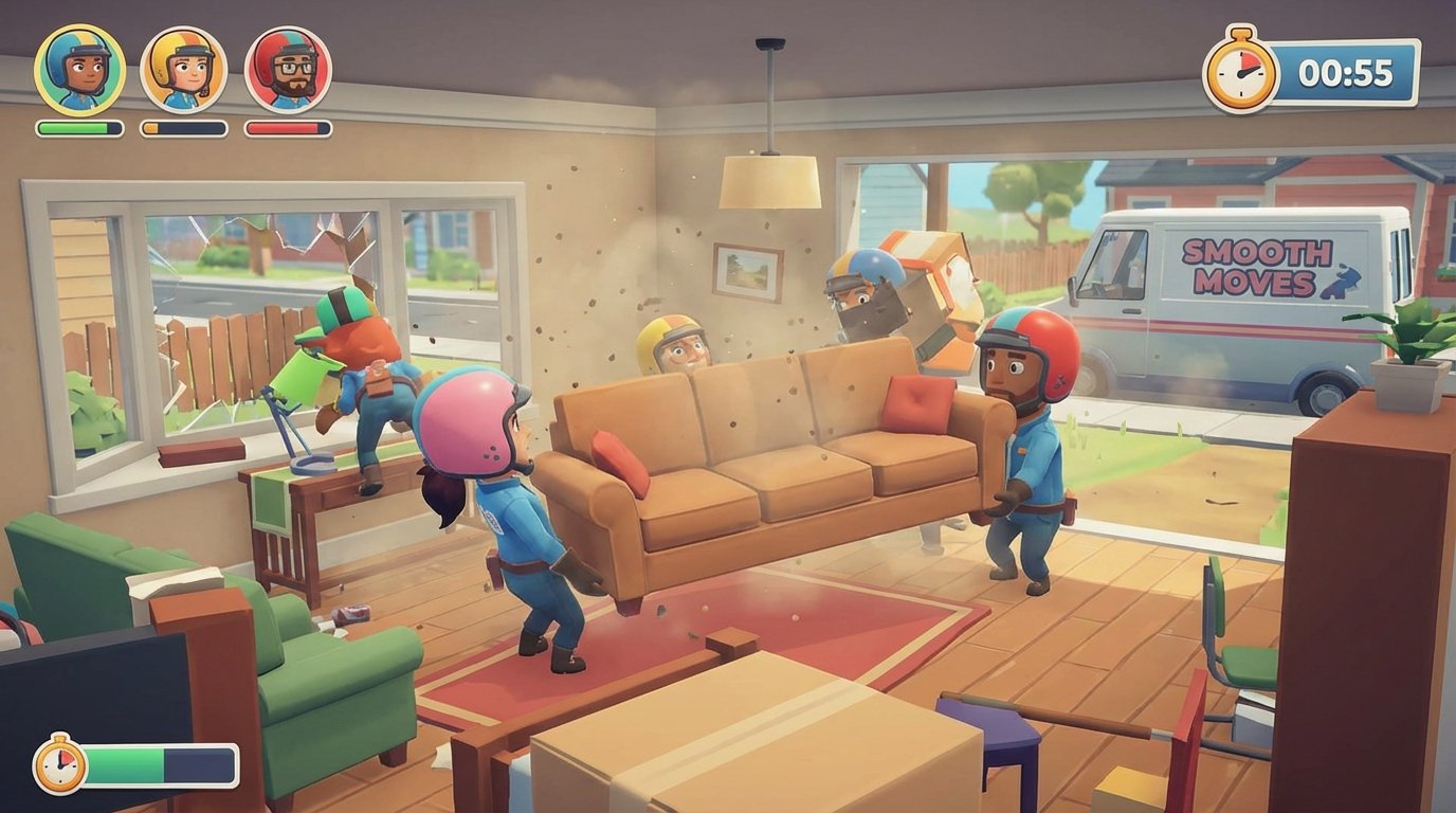 Moving Out game screenshot