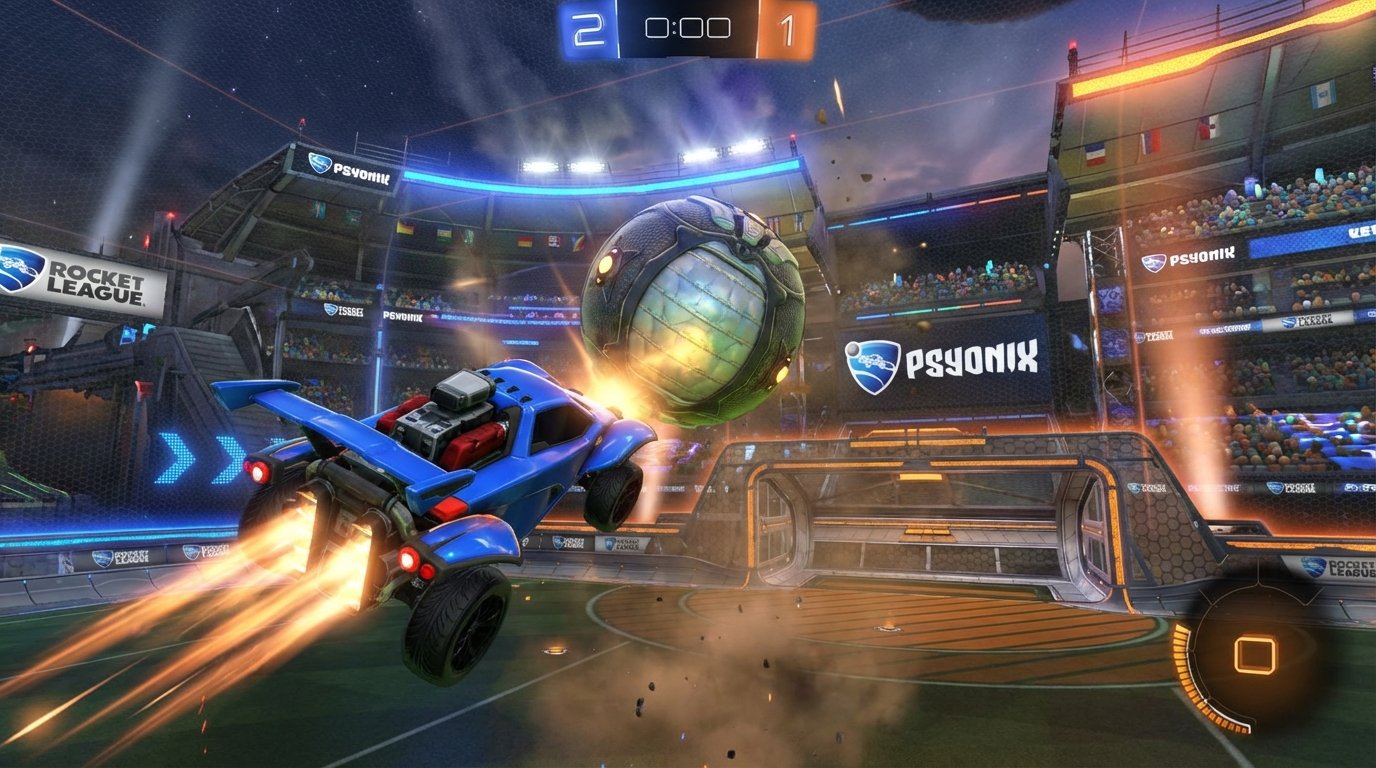 Rocket League game screenshot
