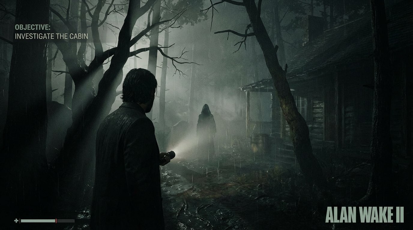 Alan Wake 2 game screenshot