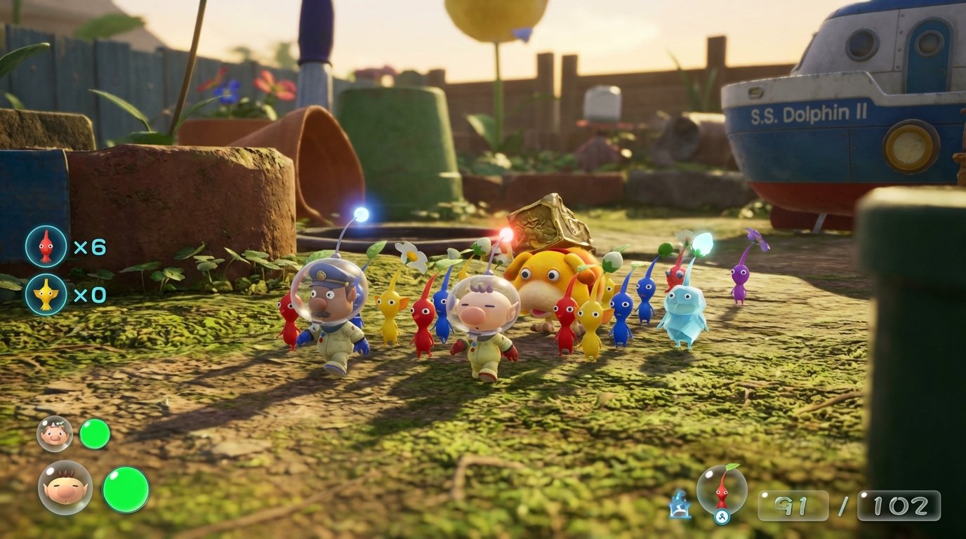 Pikmin 4 game screenshot