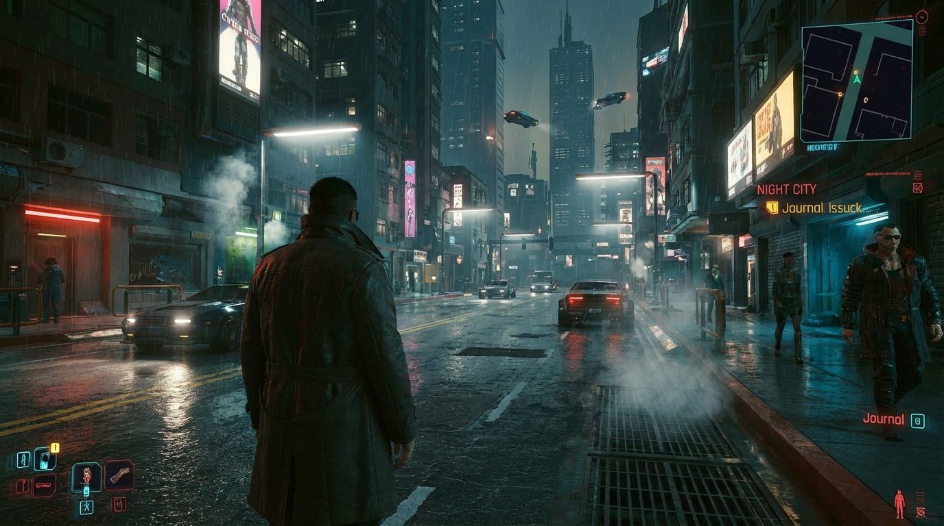 Cyberpunk 2077 game screenshot