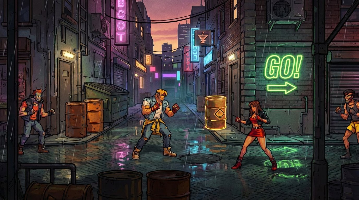 Streets of Rage 4 game screenshot
