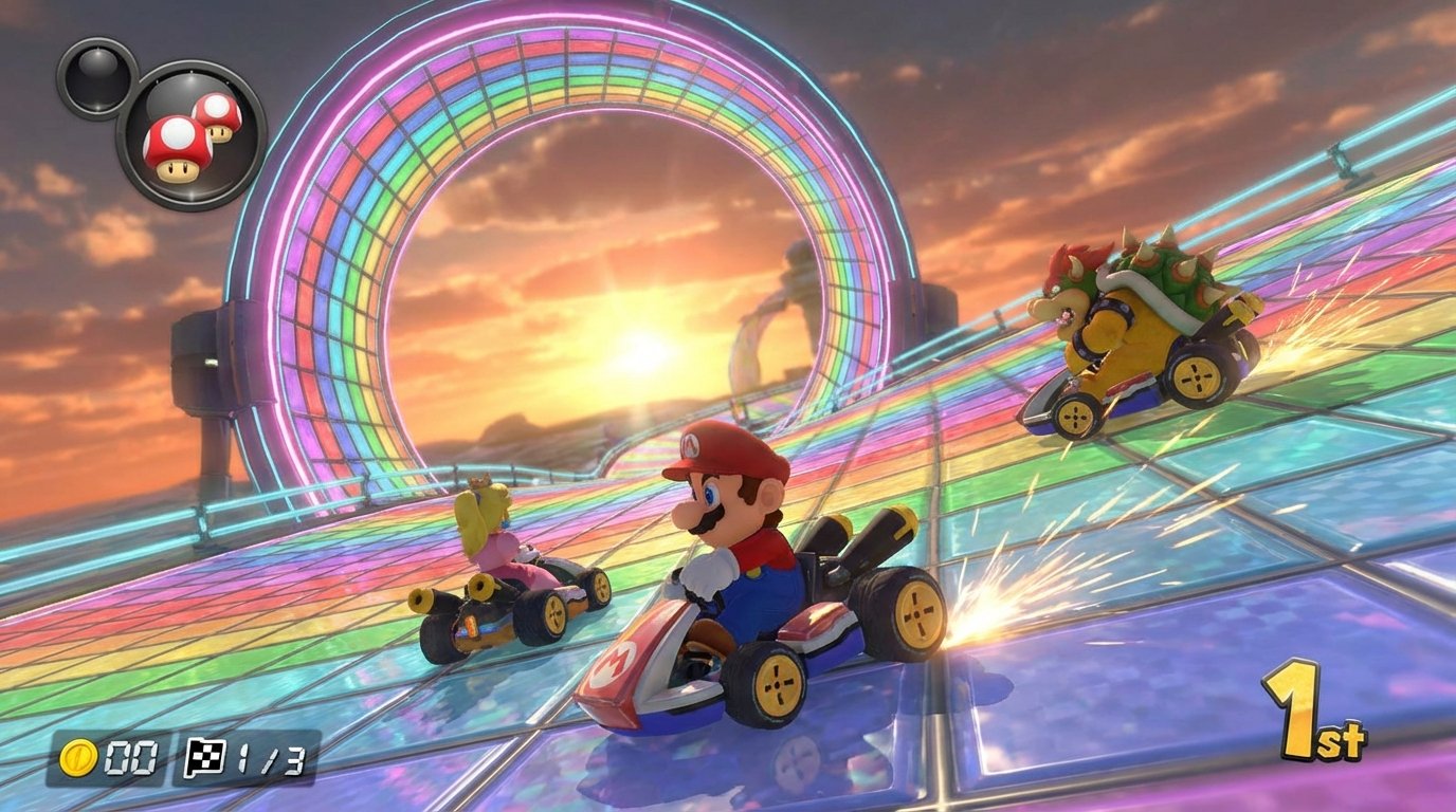 Mario Kart 8 Deluxe game screenshot