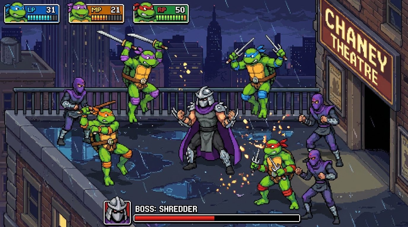 Teenage Mutant Ninja Turtles: Shredder’s Revenge game screenshot