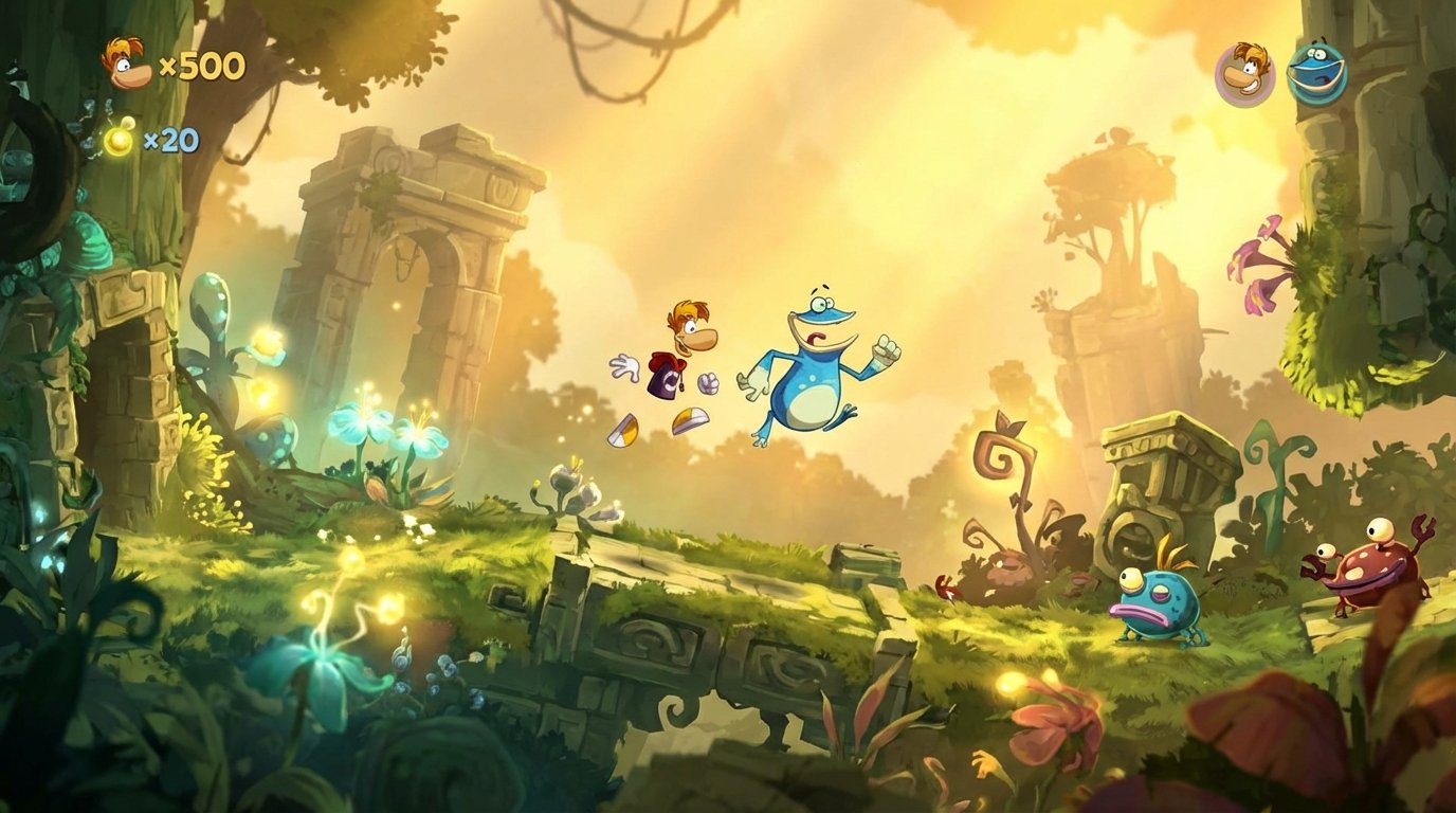 Rayman Legends game screenshot