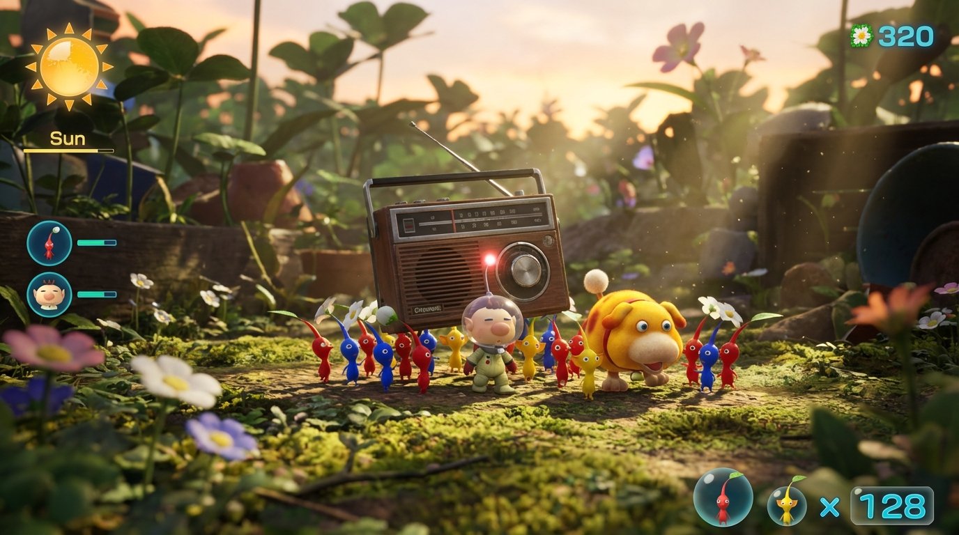 Pikmin 4 game screenshot