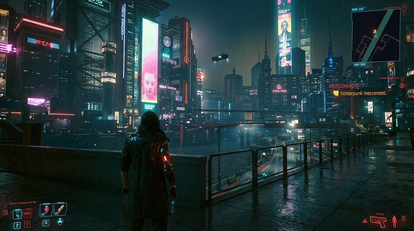 Cyberpunk 2077 game screenshot