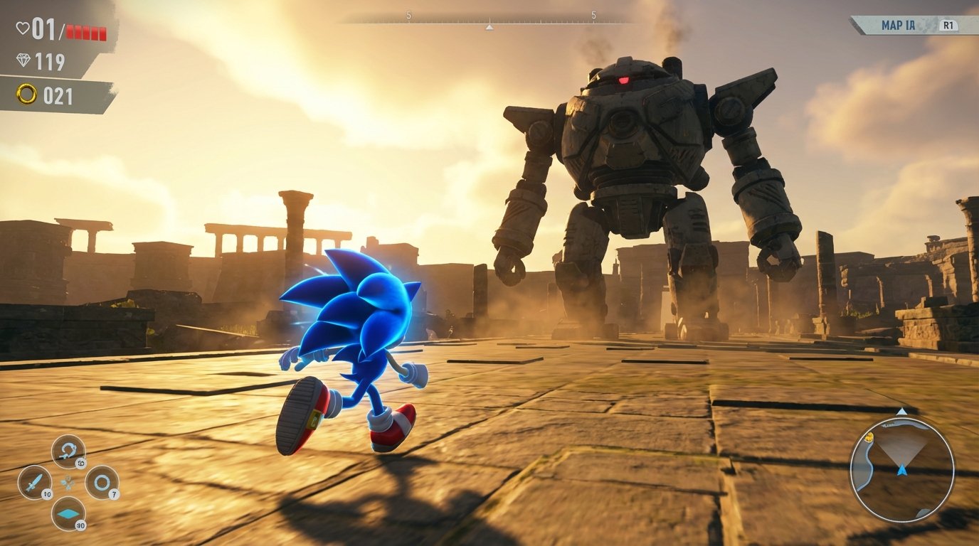 Sonic Frontiers game screenshot