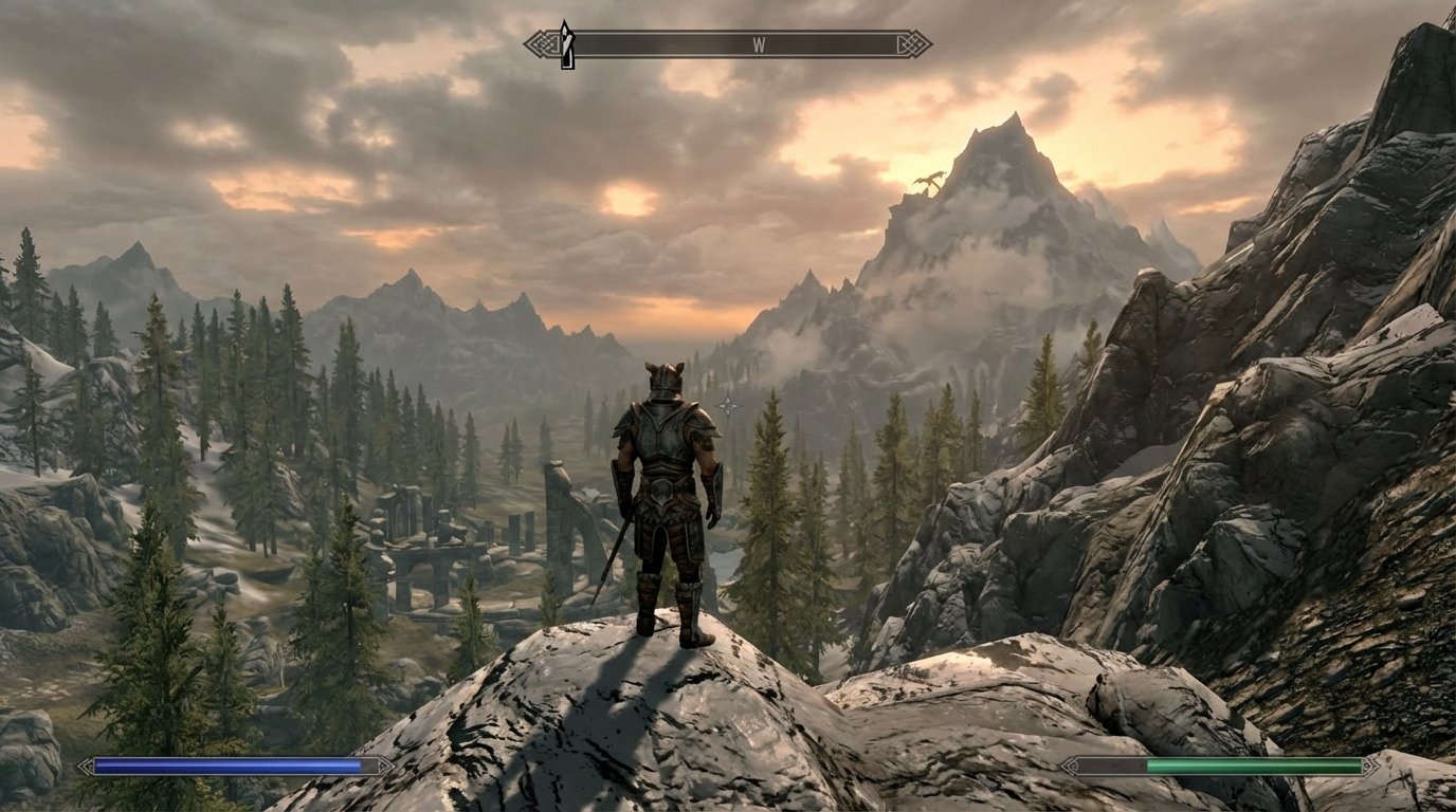 The Elder Scrolls V: Skyrim game screenshot