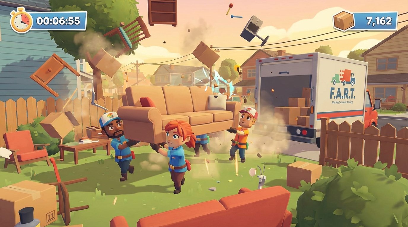 Moving Out game screenshot