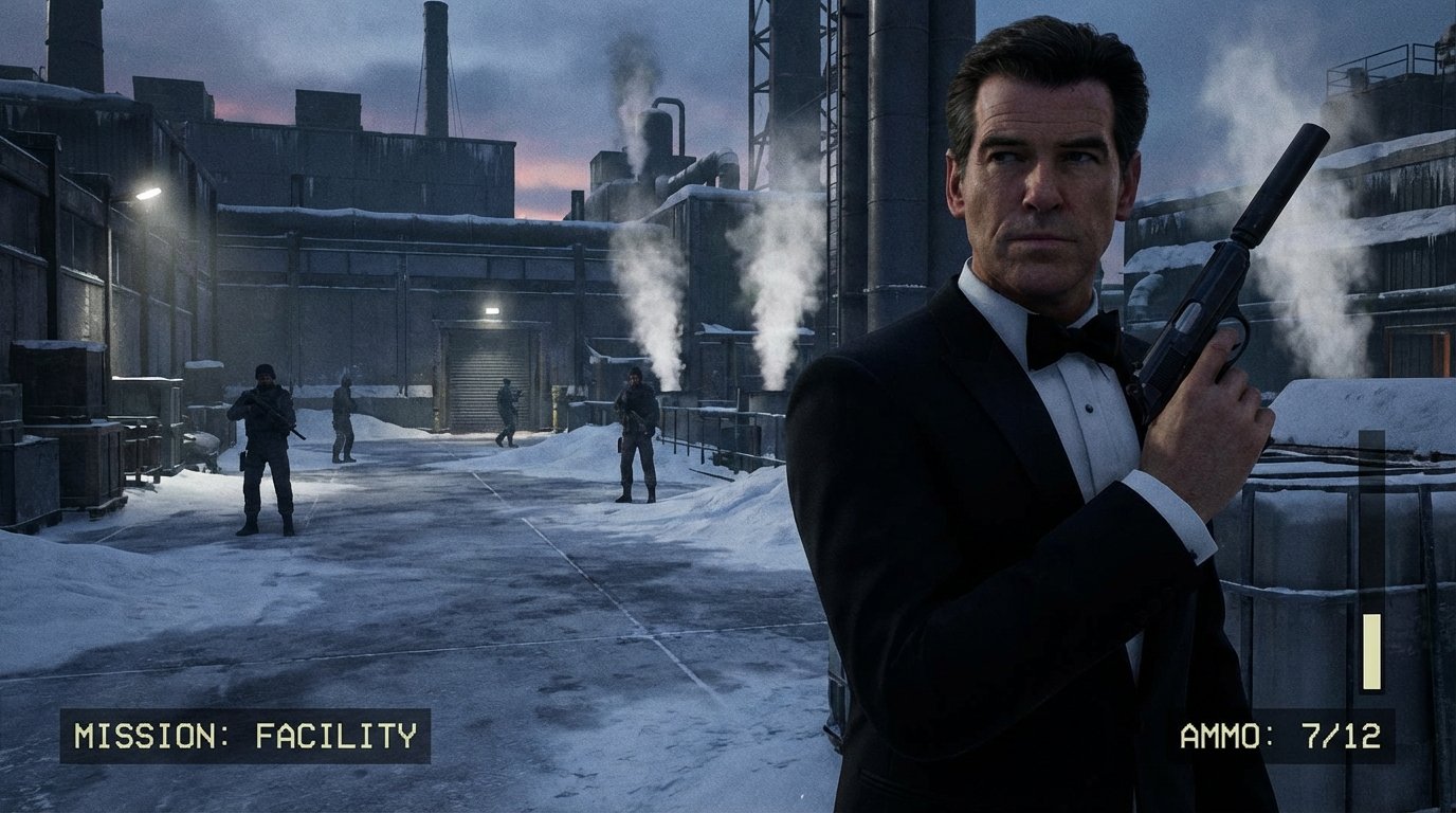 GoldenEye 007 game screenshot