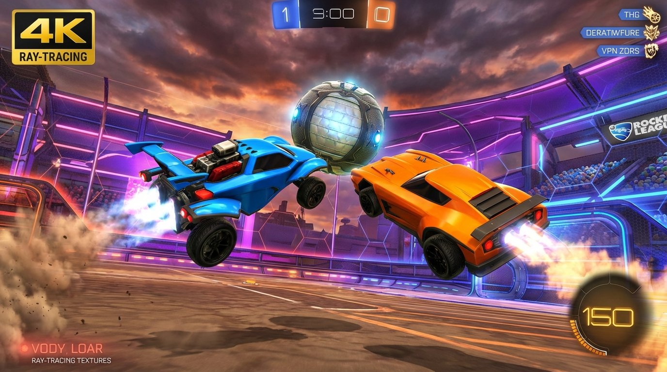 Rocket League game screenshot