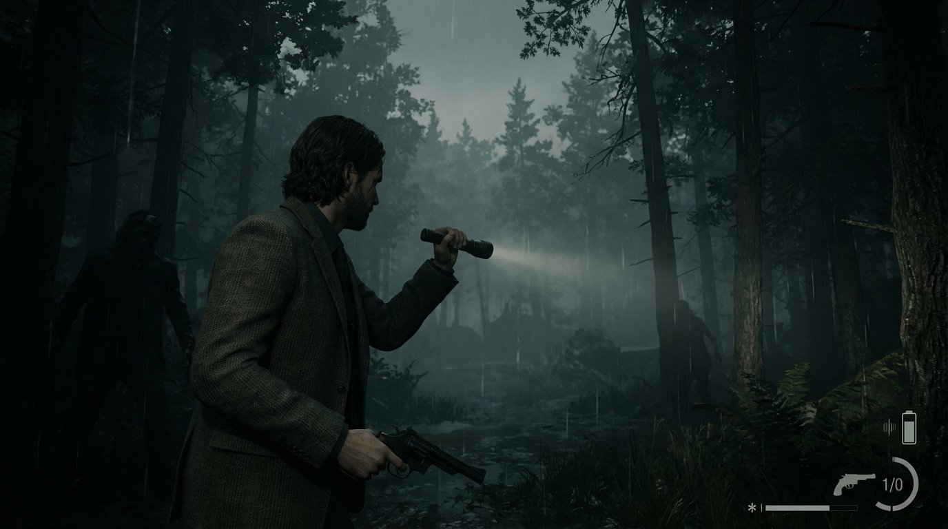 Alan Wake 2 game screenshot