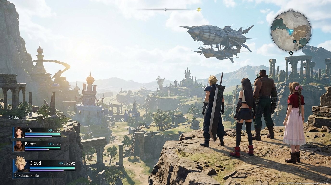 Final Fantasy VII Rebirth game screenshot