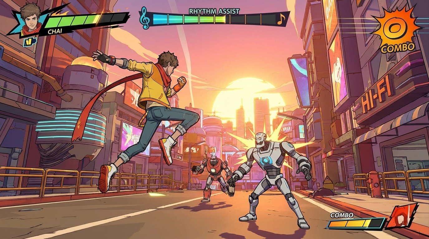 Hi-Fi Rush game screenshot