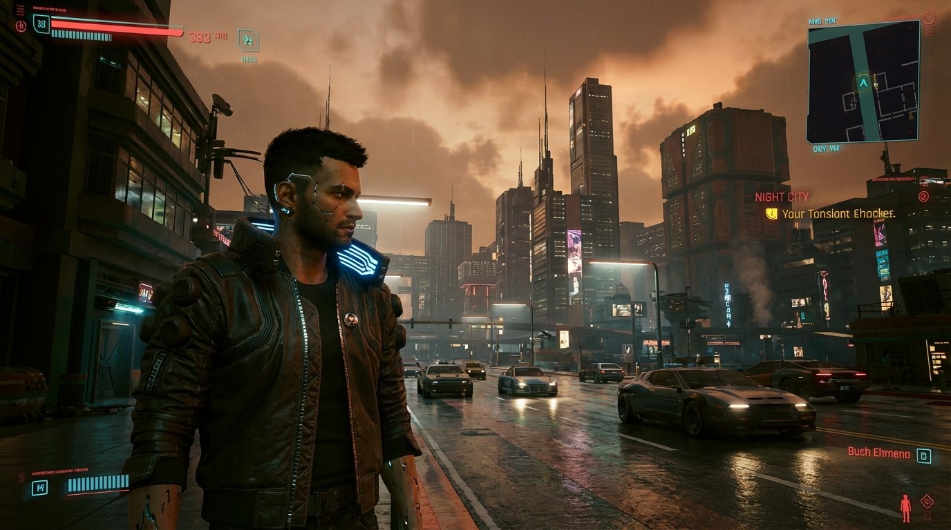Cyberpunk 2077 game screenshot