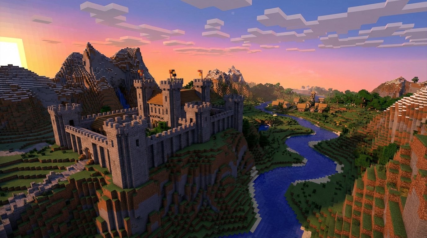Minecraft game screenshot