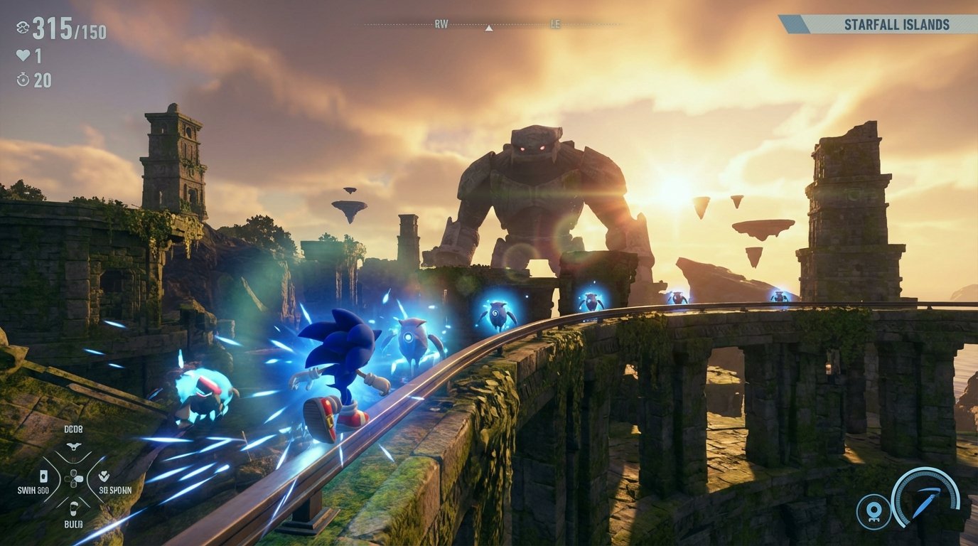 Sonic Frontiers game screenshot