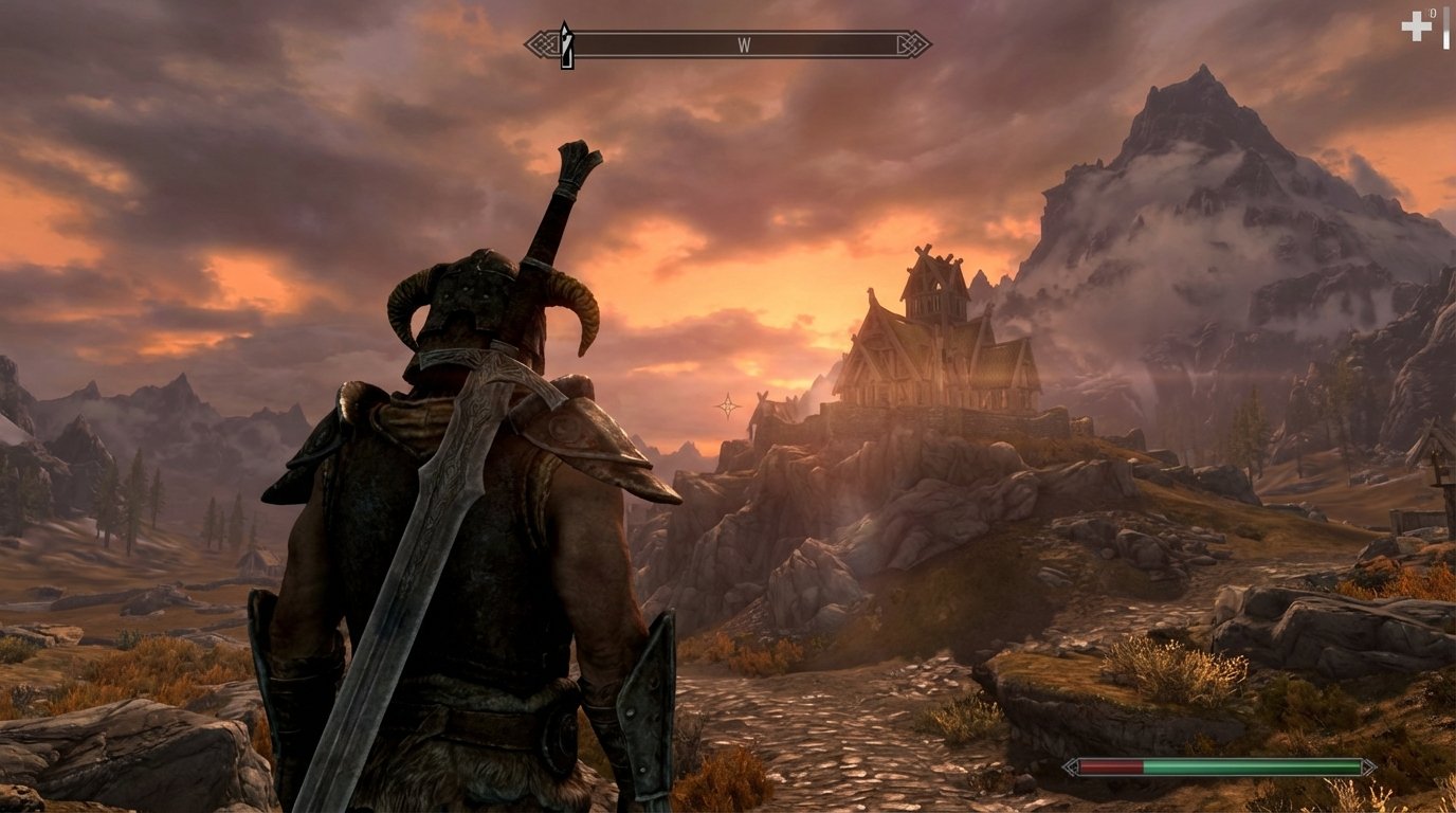 The Elder Scrolls V: Skyrim game screenshot