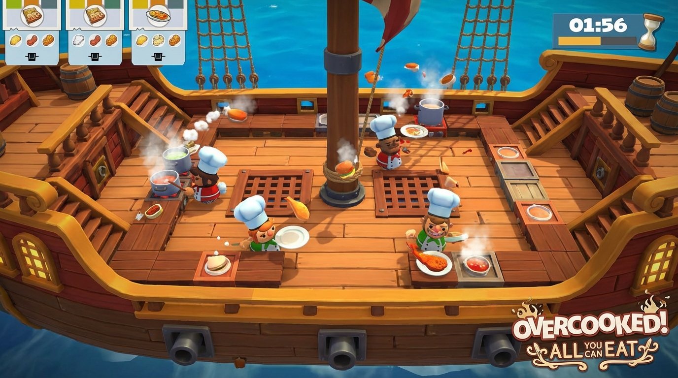 Overcooked! All You Can Eat game screenshot