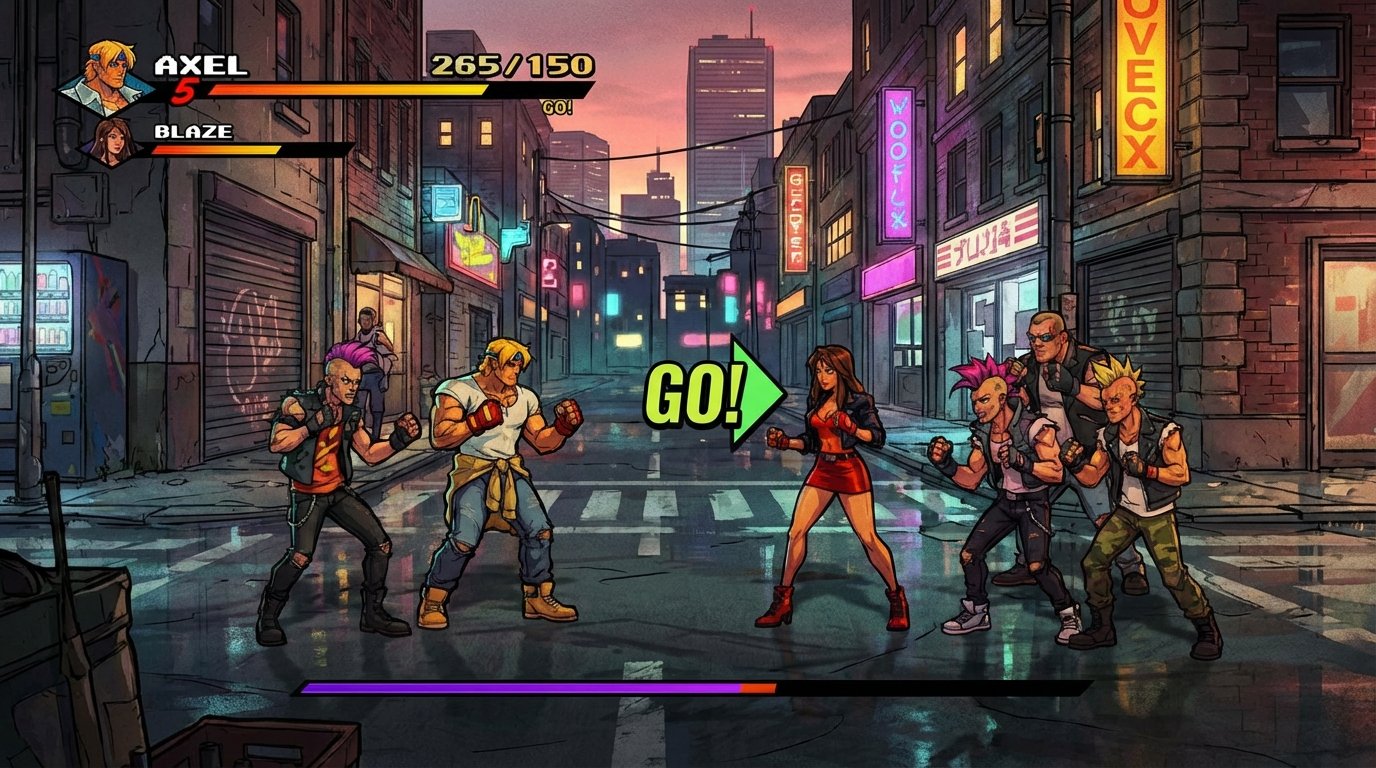 Streets of Rage 4 game screenshot