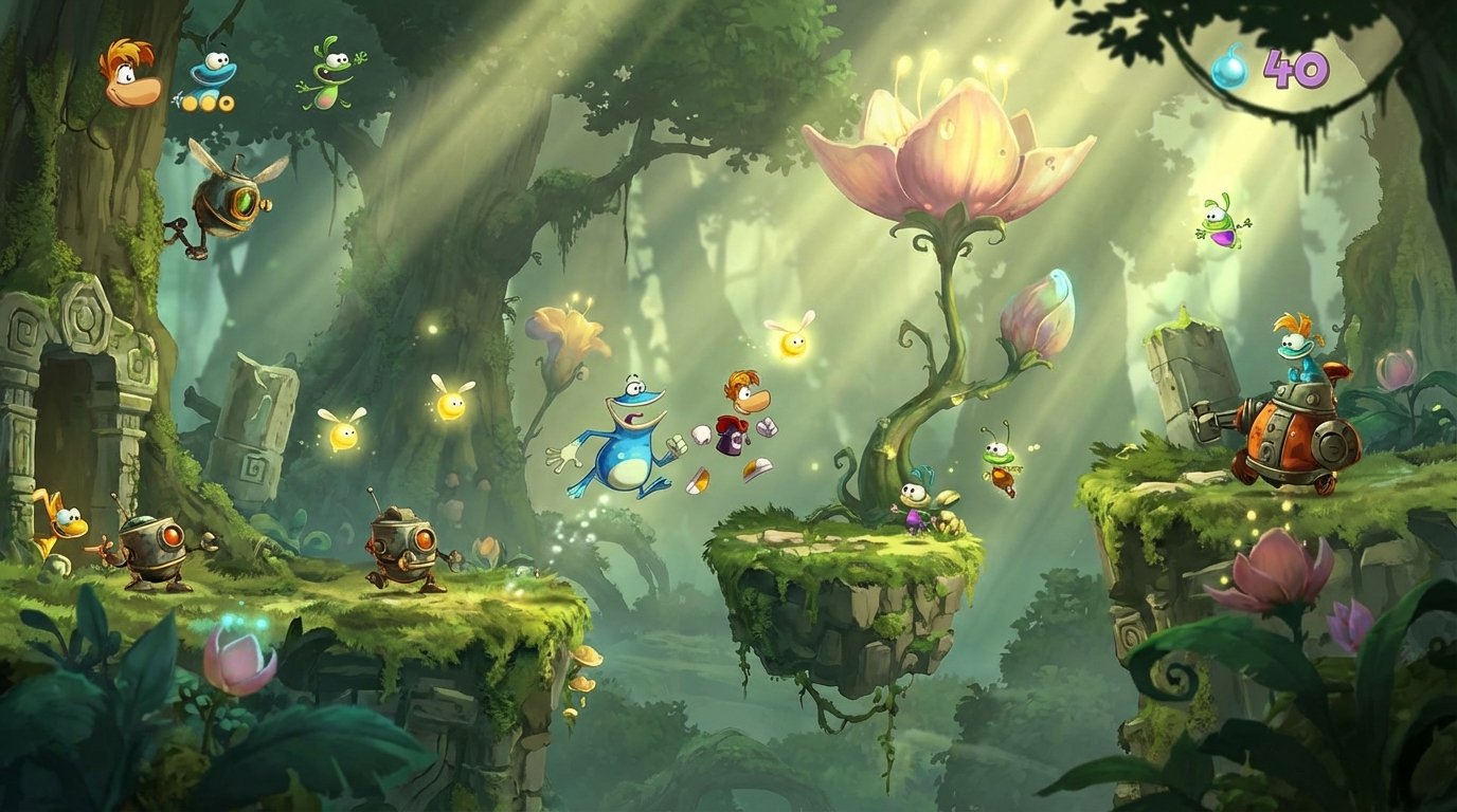 Rayman Legends game screenshot