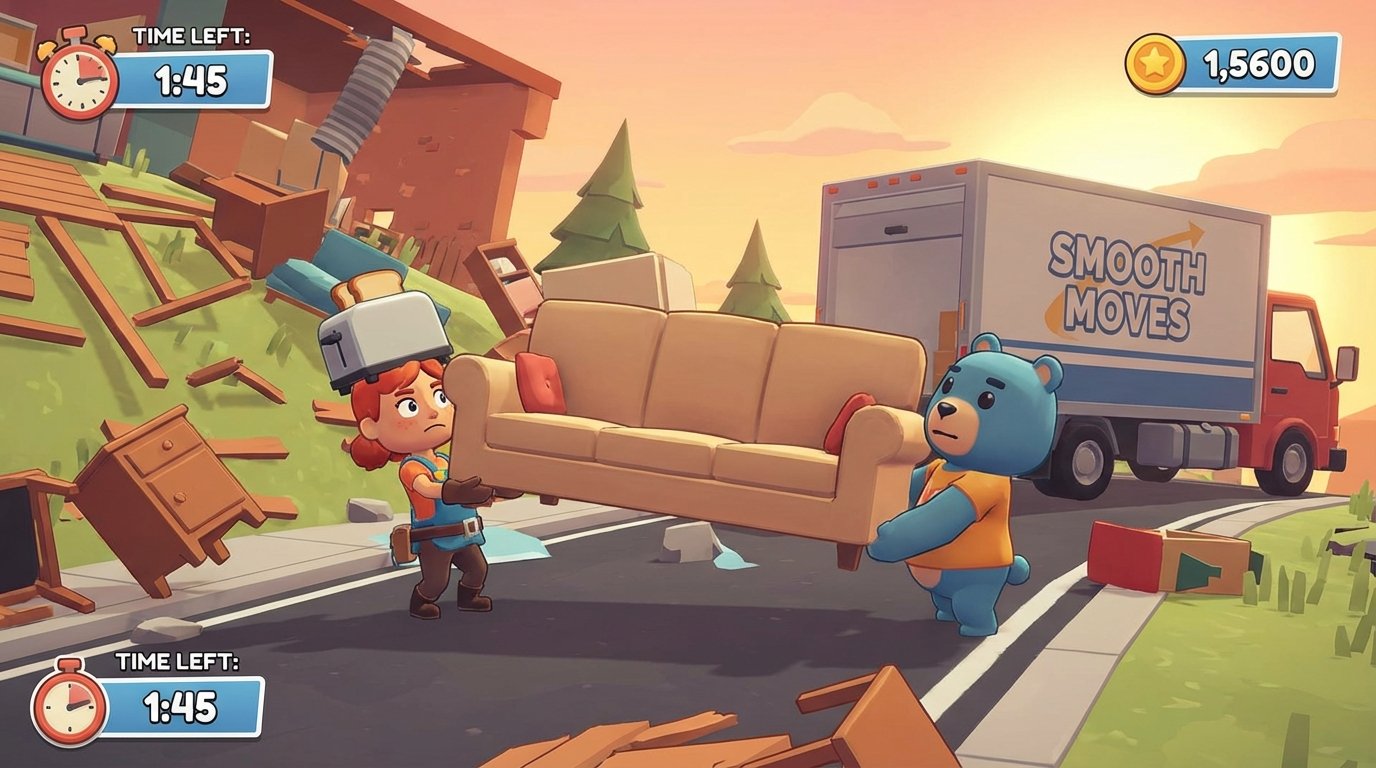 Moving Out game screenshot