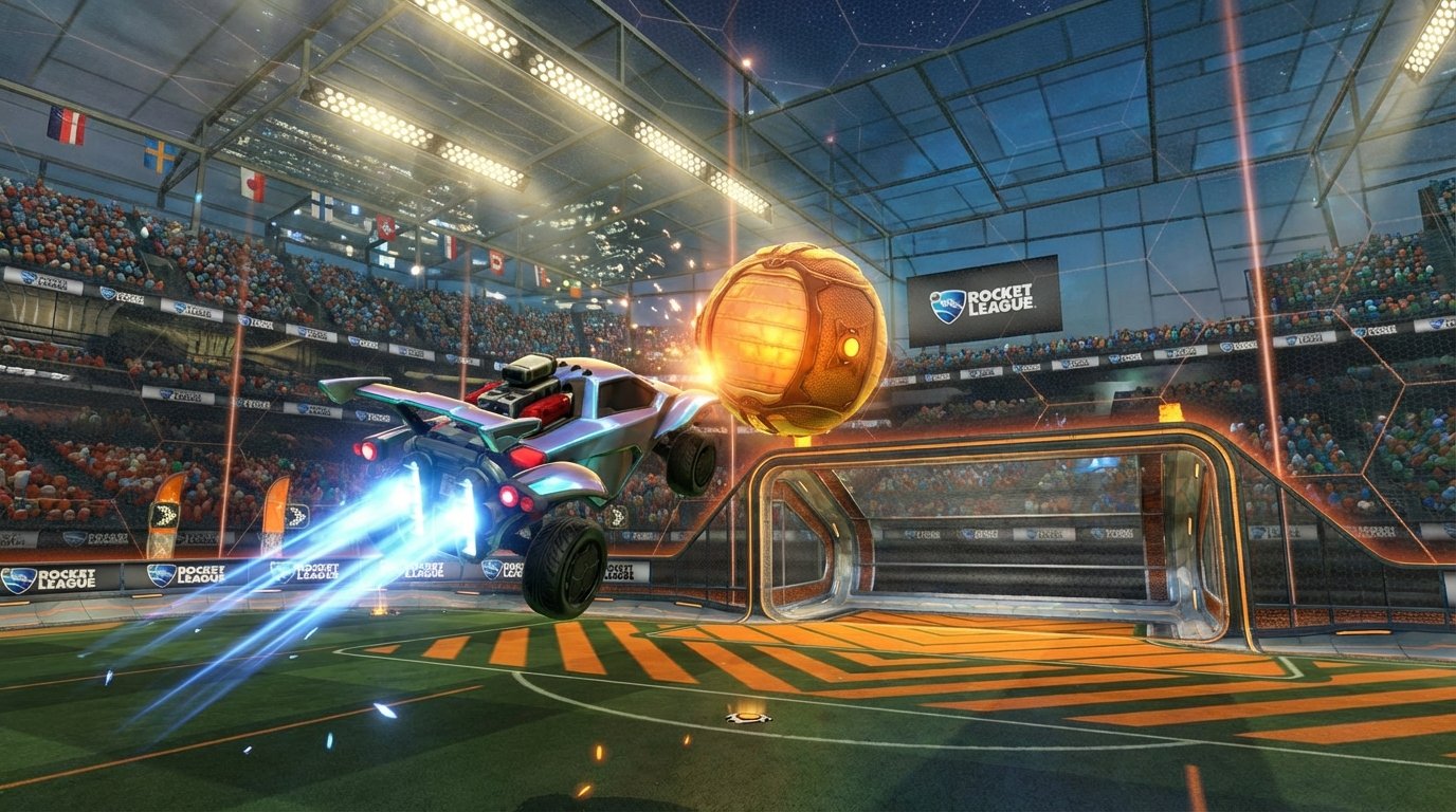 Rocket League game screenshot