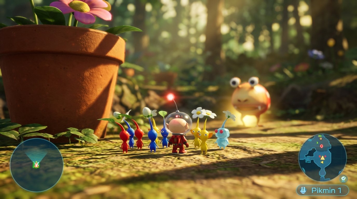 Pikmin 4 game screenshot