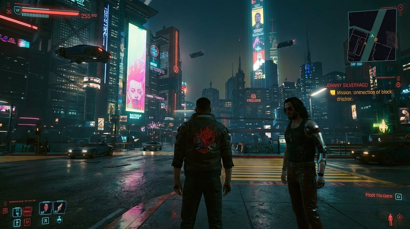 Cyberpunk 2077 game screenshot