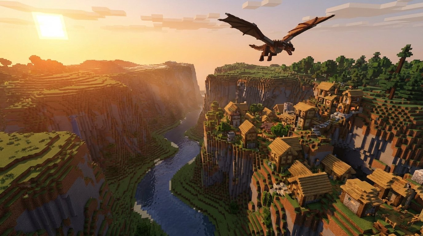 Minecraft game screenshot