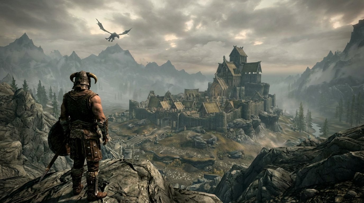 The Elder Scrolls V: Skyrim game screenshot