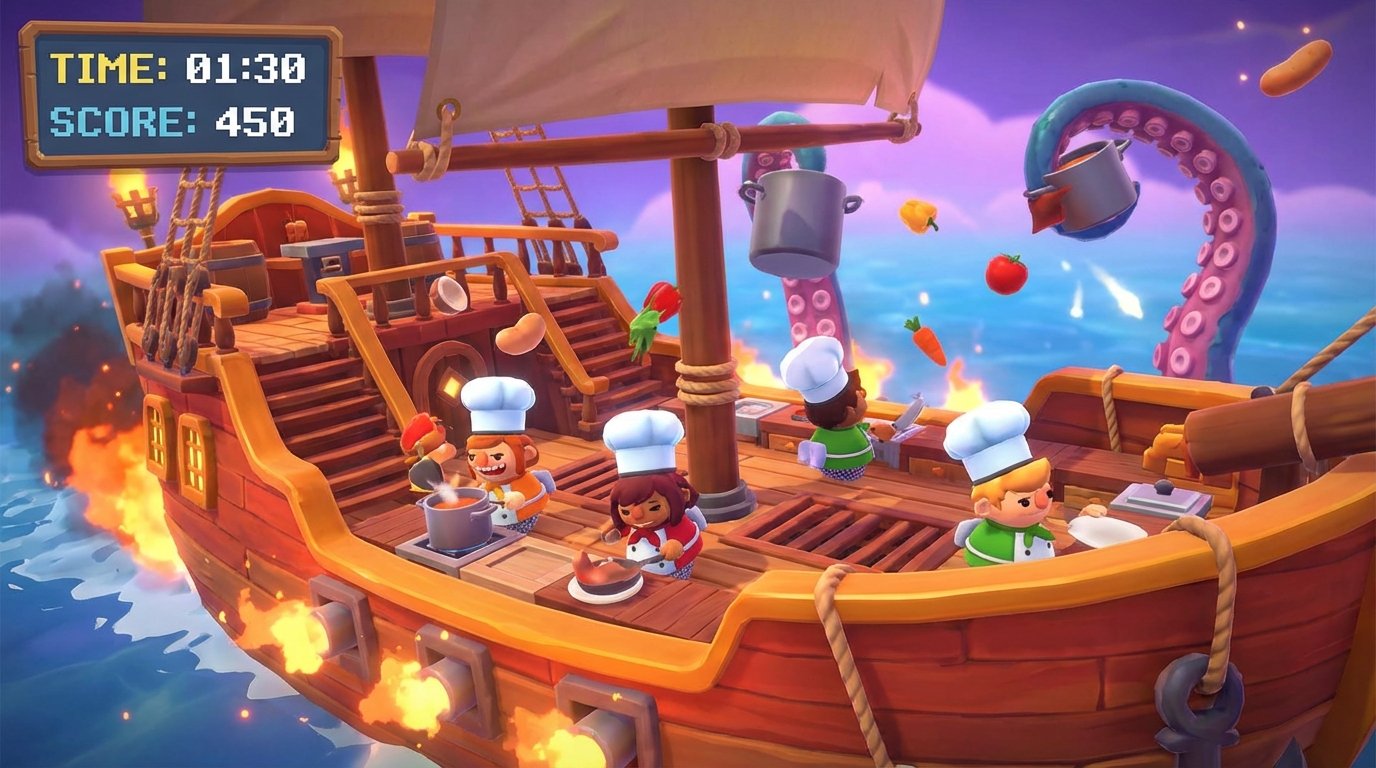 Overcooked! All You Can Eat game screenshot