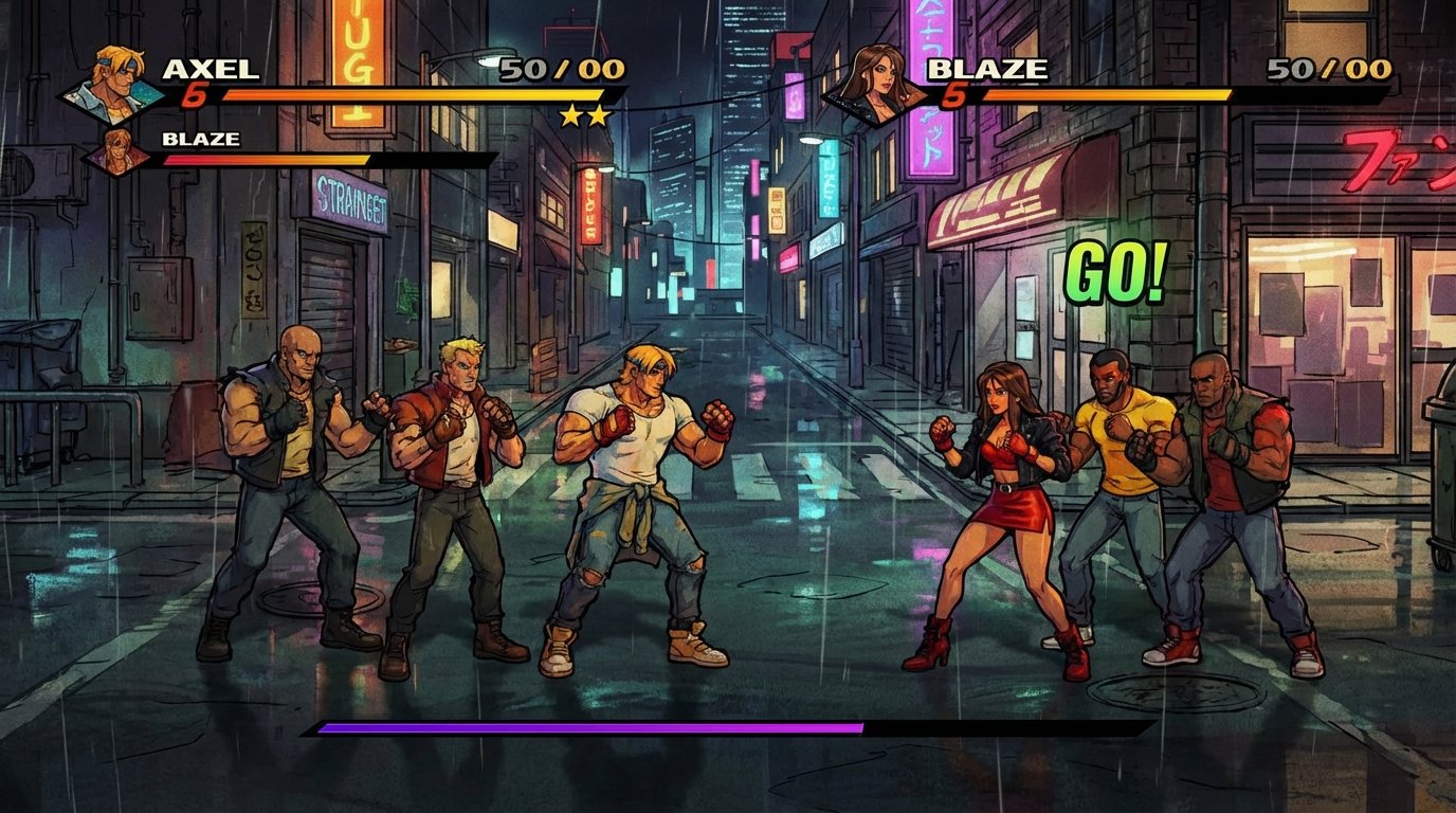 Streets of Rage 4 game screenshot