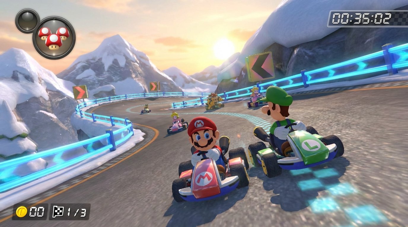 Mario Kart 8 Deluxe game screenshot