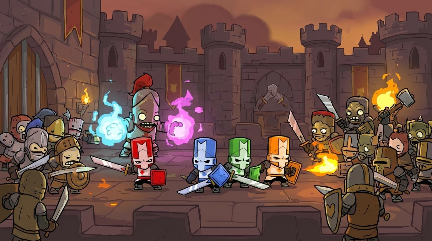 Castle Crashers game screenshot