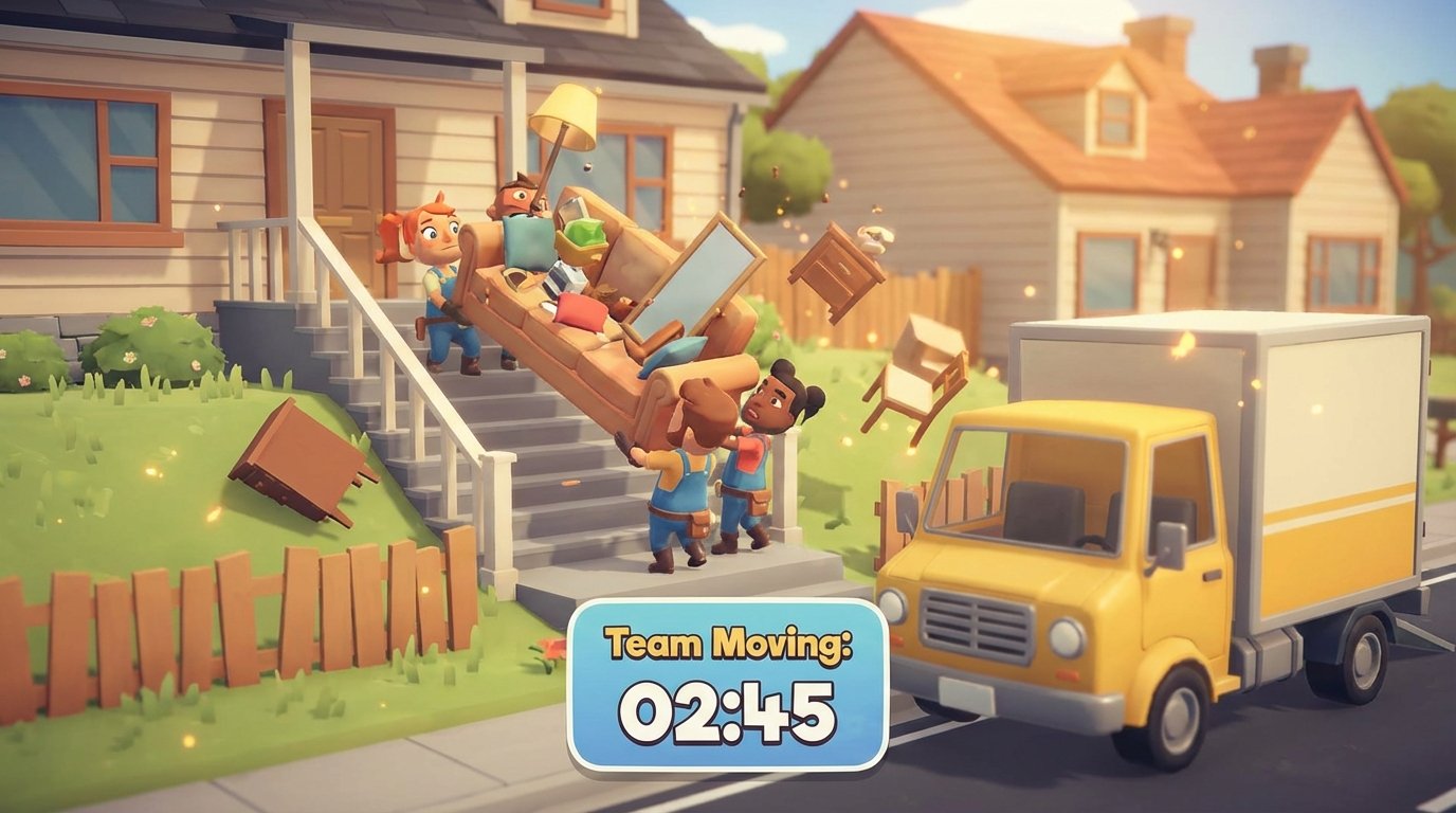 Moving Out game screenshot