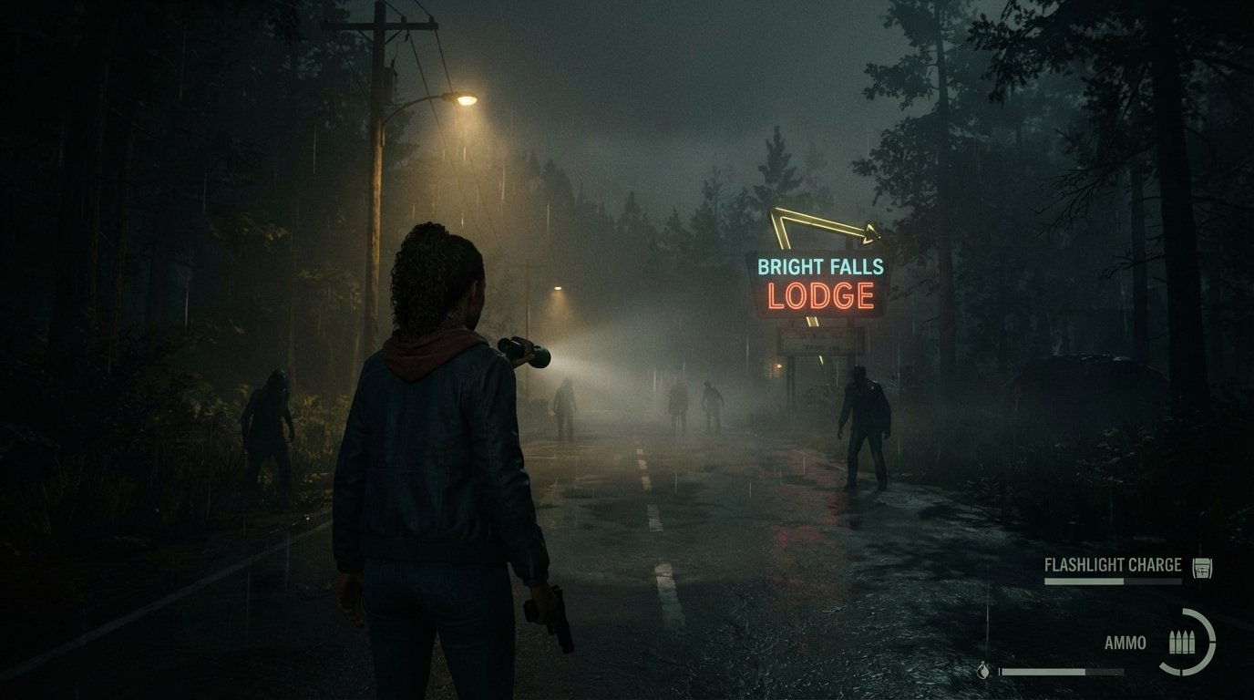 Alan Wake 2 game screenshot